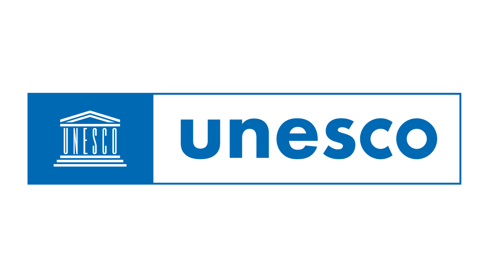 blue UNESCO logo